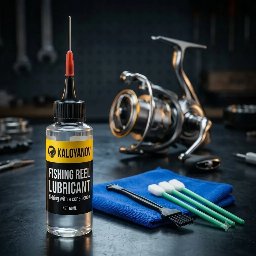 Reel Oil - Schmieröl- und Fettset für Angelrollen, Wartungs-