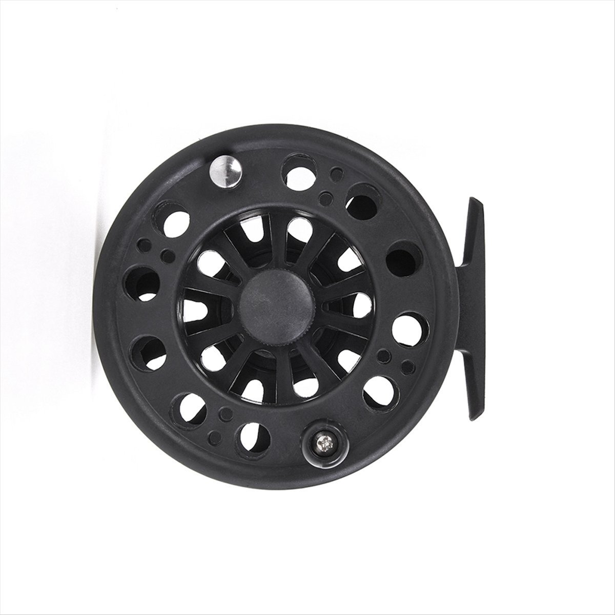 Fly Reel - Neu eingetroffen: GLA8/9 Schwarze Kunststoff-Fliegenrolle, rechts-