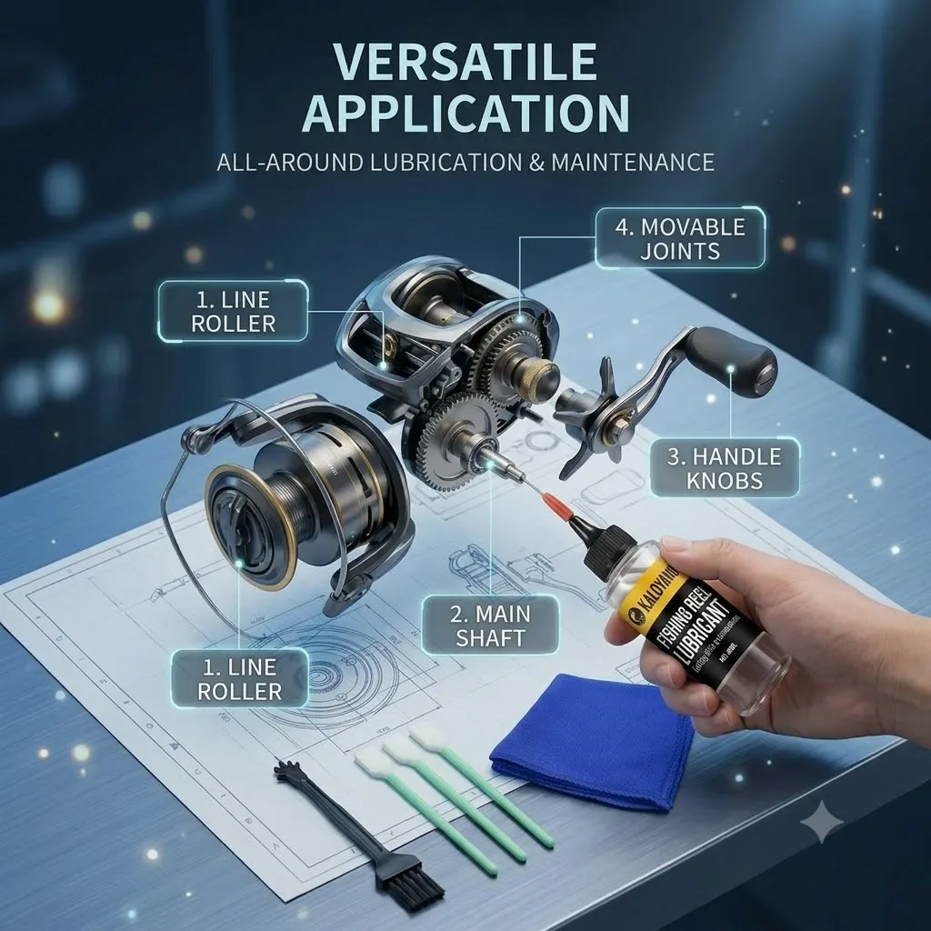 Schmieröl- und Fettset für Ang – Reel Oil Bewertung und Preis
