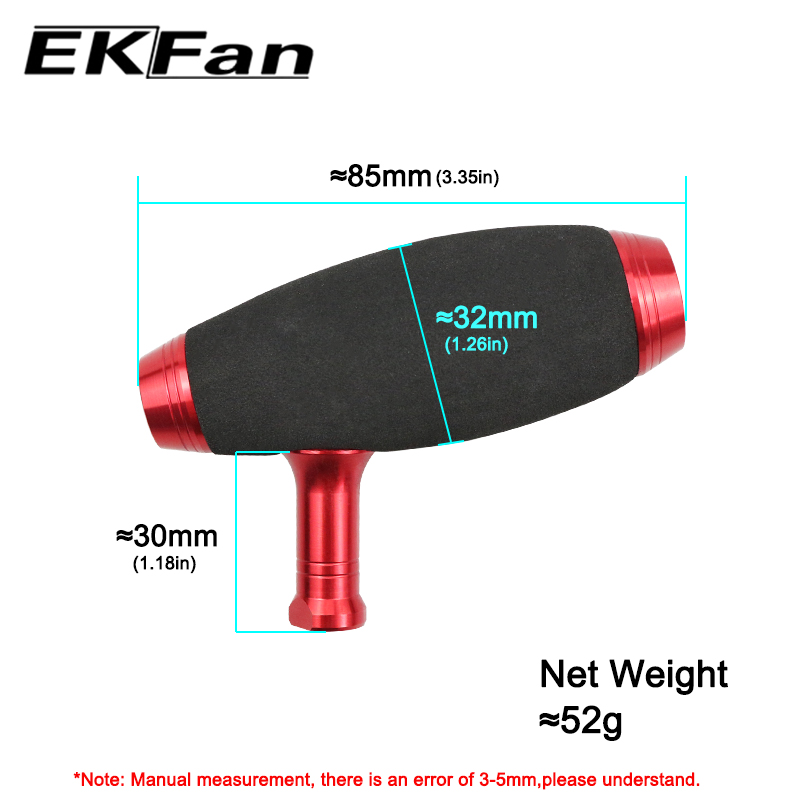 EKFan EVA T-Bar-Knopf für Jigg – Spincast Reel Bewertung und Preis