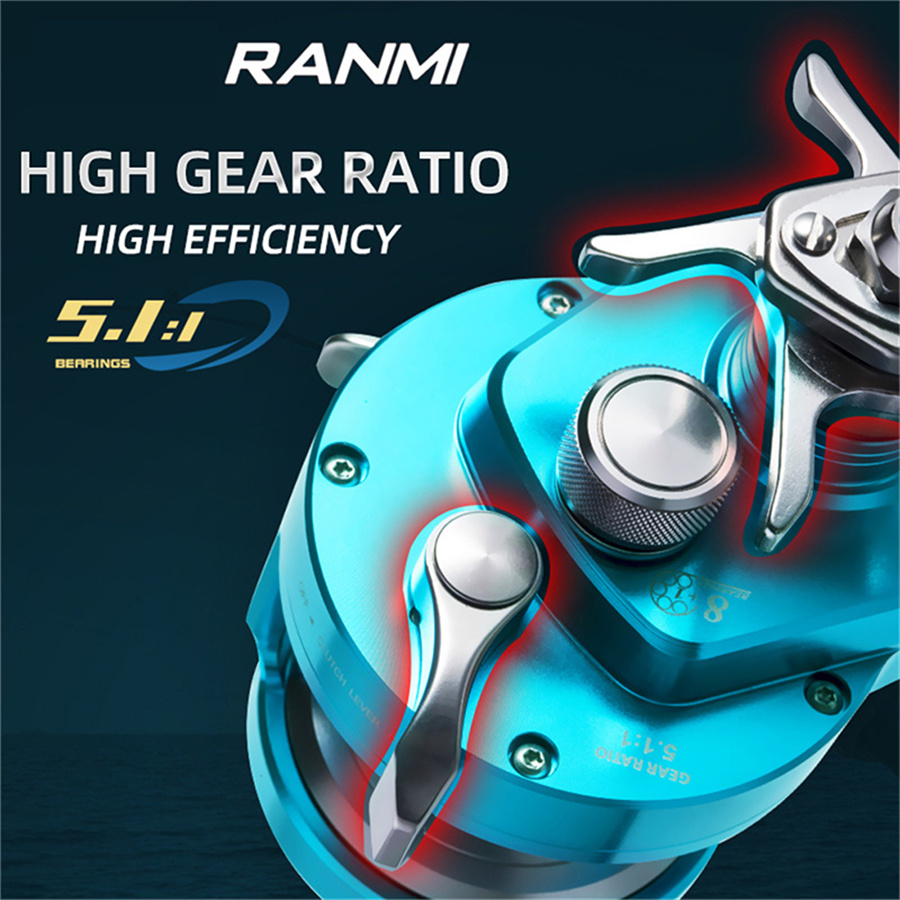RYOBI RANMI BT50 Slow Jigging  – Trolling Reel Bewertung und Preis