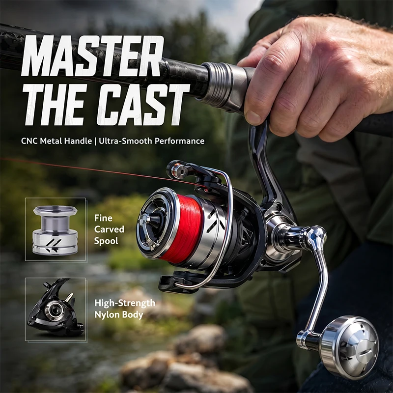 DEUKIO Angelrollen mit Metallk – Trolling Reel Bewertung und Preis