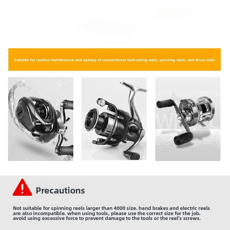 Wartungsschlüssel-Set für Ange – Spincast Reel Bewertung und Preis
