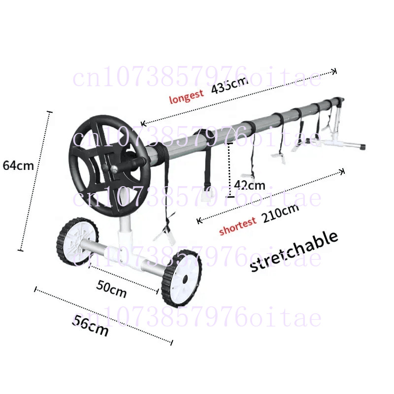 Schwarze, bewegliche Aluminium – Reel Cover Bewertung und Preis