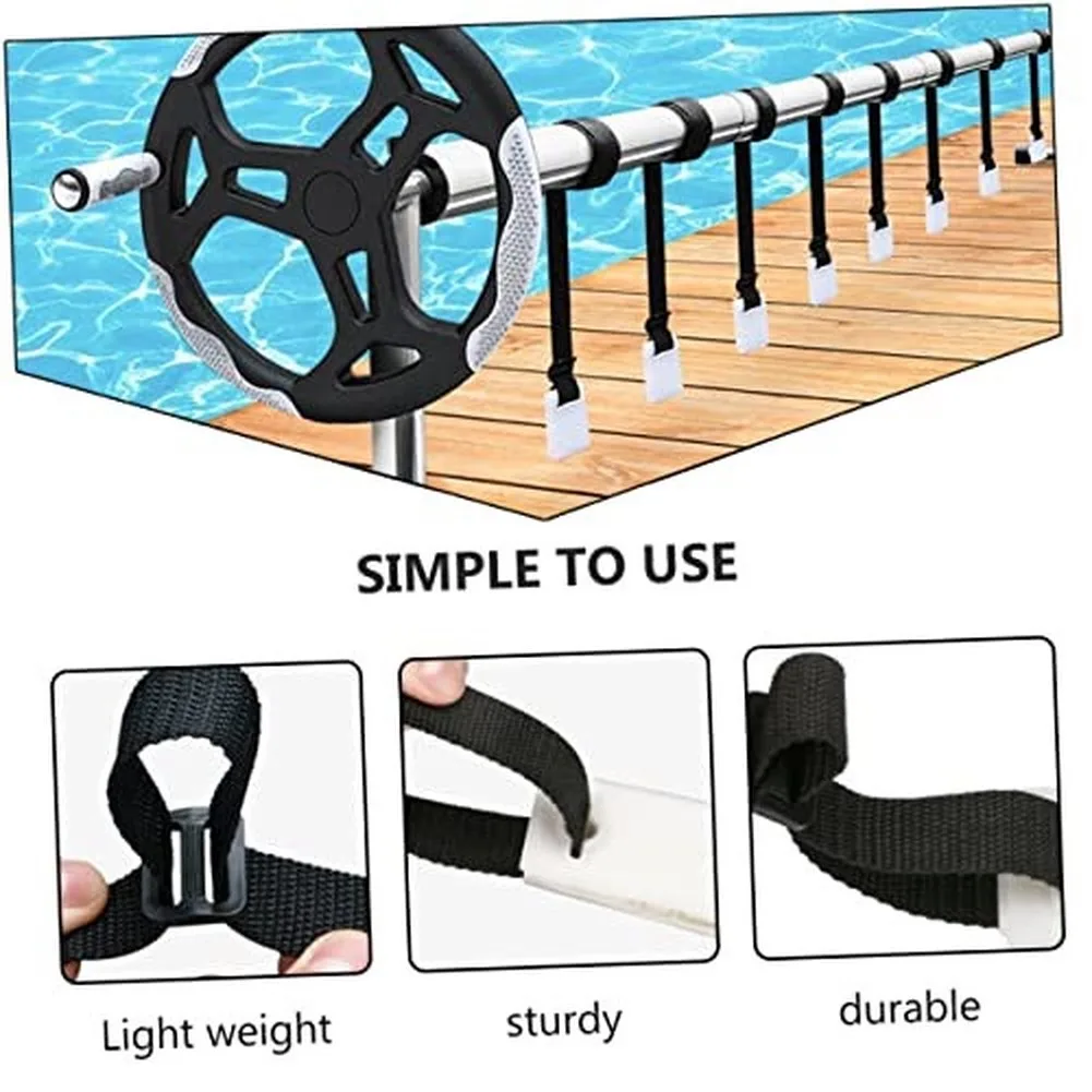 8 Stück Poolabdeckungsriemen f – Reel Cover Bewertung und Preis