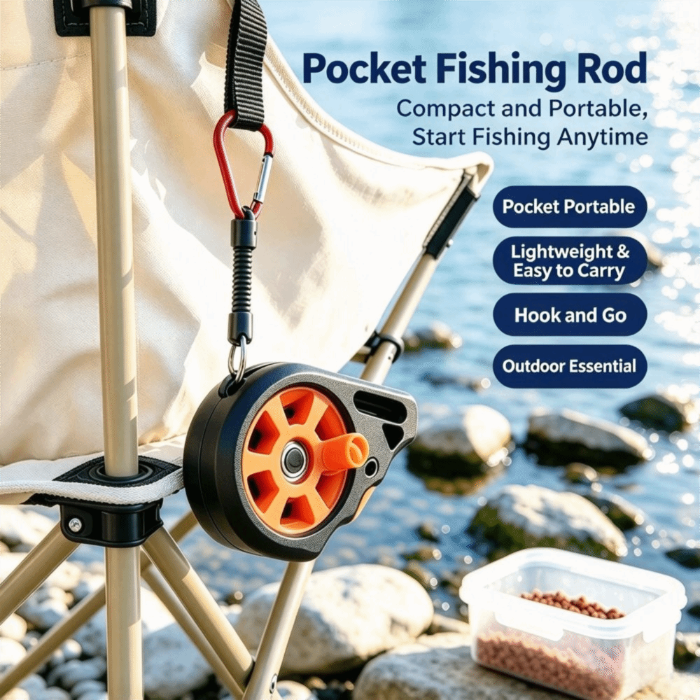 Neue Handrolle, Taschen-Angelr – Fly Reel Bewertung und Preis