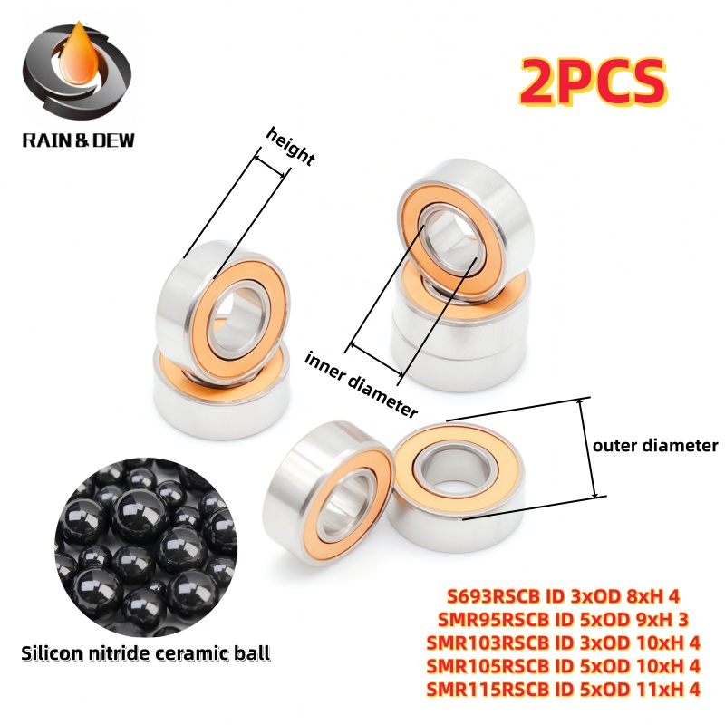 2 Stück Miniatur-Kugellager 3x – Baitcasting Reel Bewertung und Preis