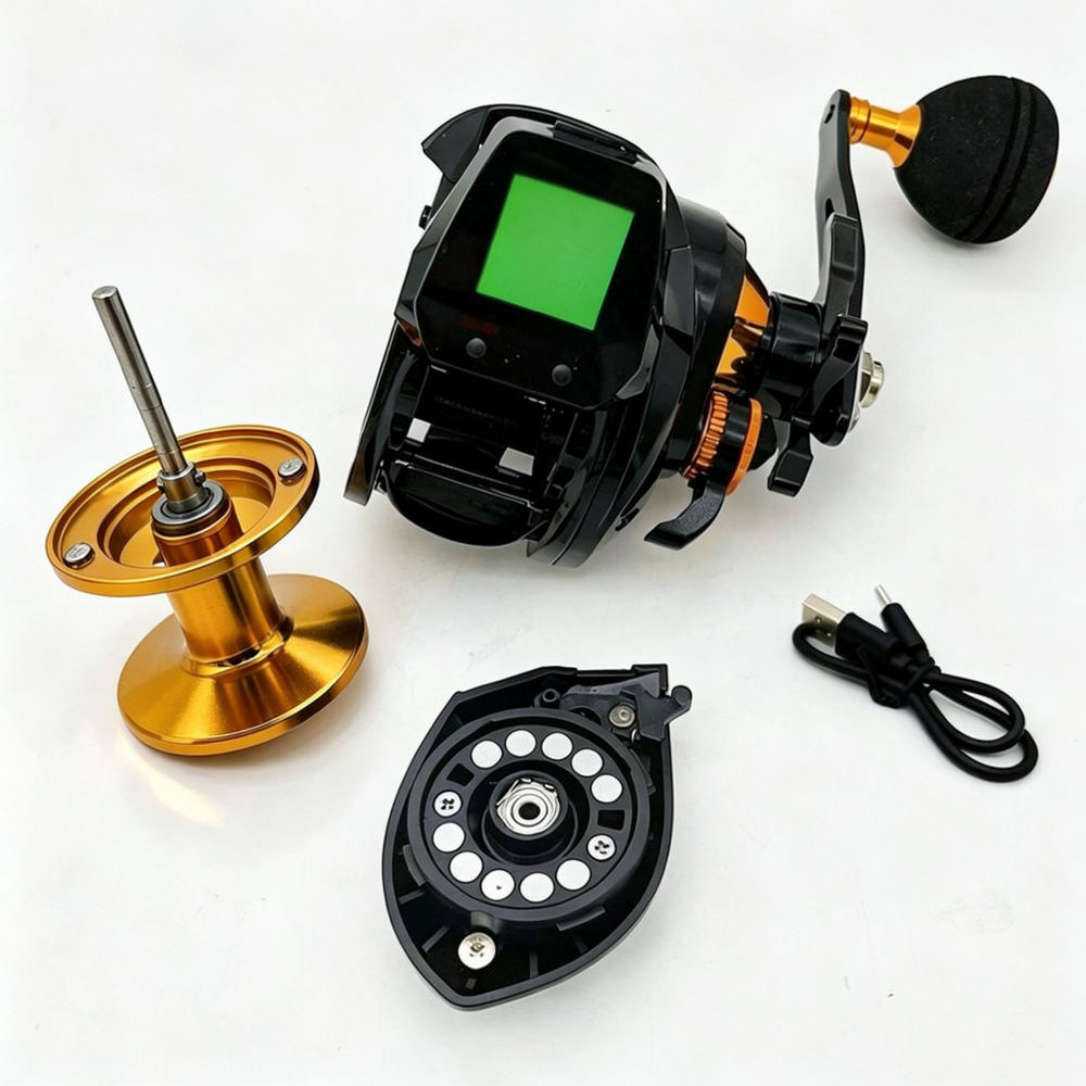 Elektronische Baitcasting-Ange – Trolling Reel Bewertung und Preis